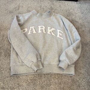 Parke Mockneck Sweatshirt NWOT